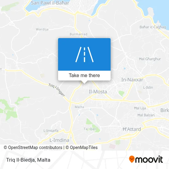 Triq Il-Biedja map