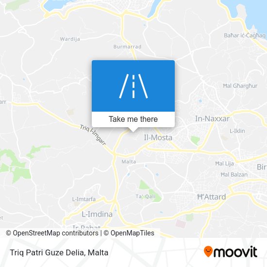 Triq Patri Guze Delia map