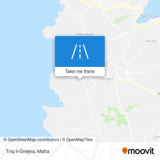 Triq Il-Ġnejna map