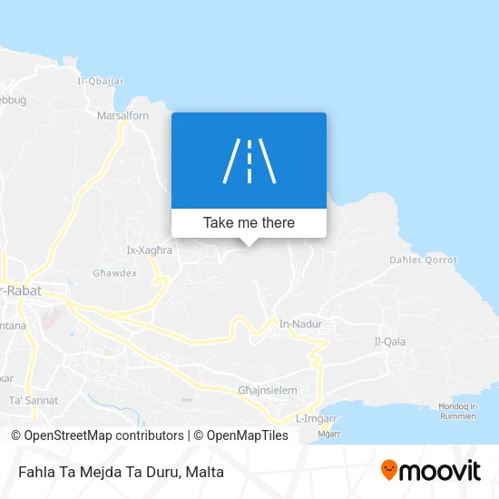 Fahla Ta Mejda Ta Duru map