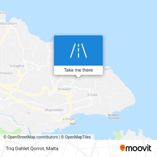 Triq Dahlet Qorrot map