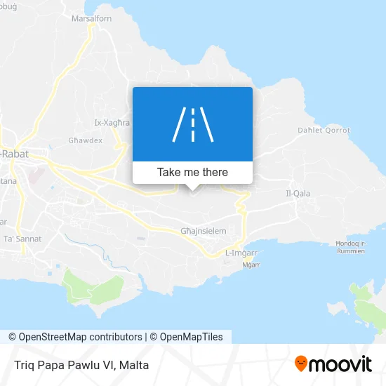 Triq Papa Pawlu VI map