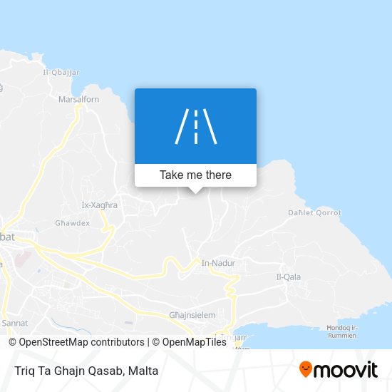 Triq Ta Ghajn Qasab map