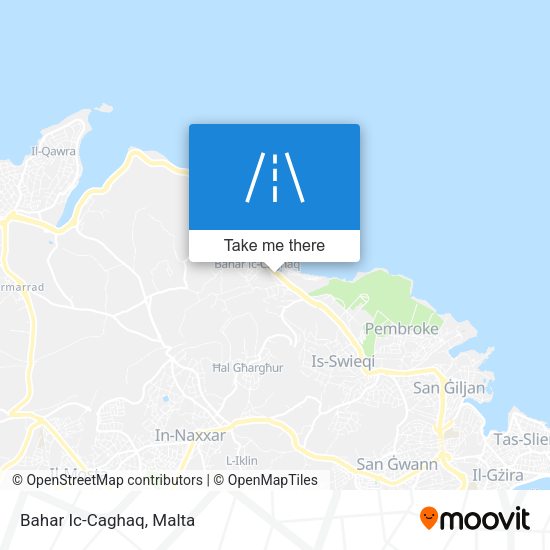 Bahar Ic-Caghaq map