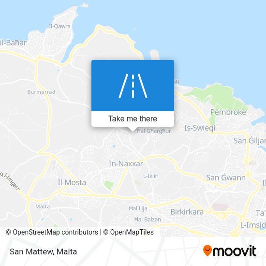 San Mattew map