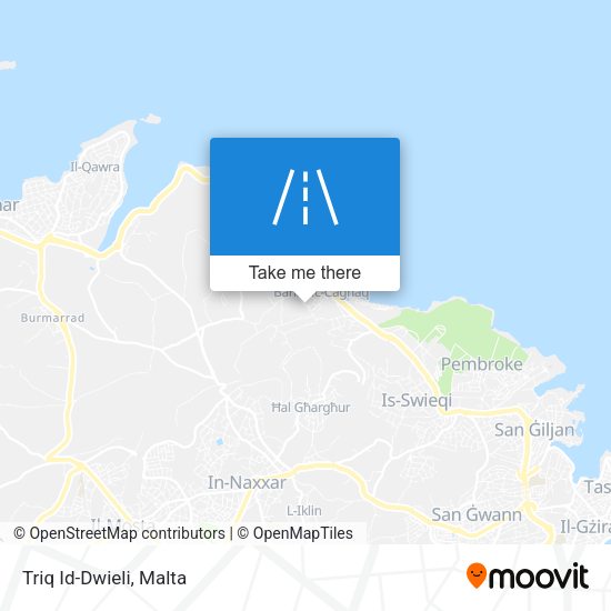 Triq Id-Dwieli map