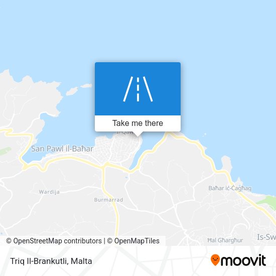 Triq Il-Brankutli map