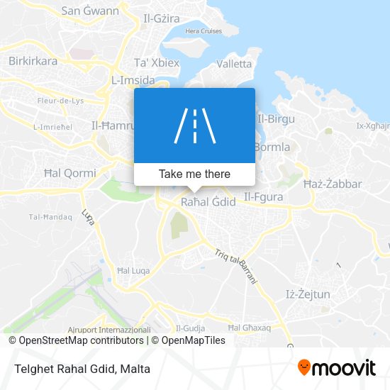 Telghet Rahal Gdid map