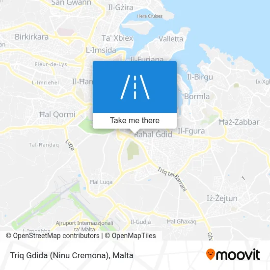 Triq Gdida (Ninu Cremona) map