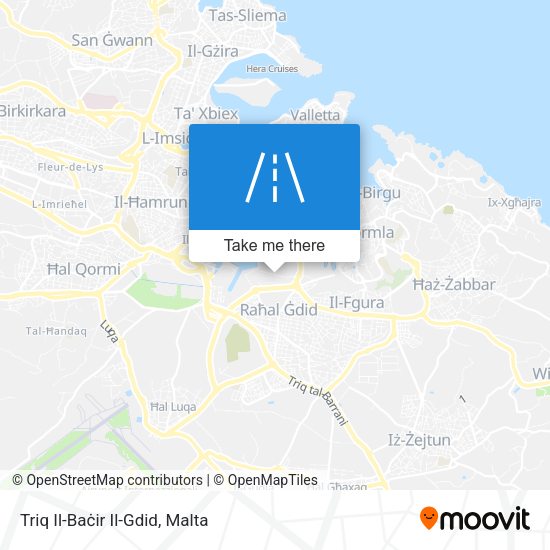 Triq Il-Baċir Il-Gdid map