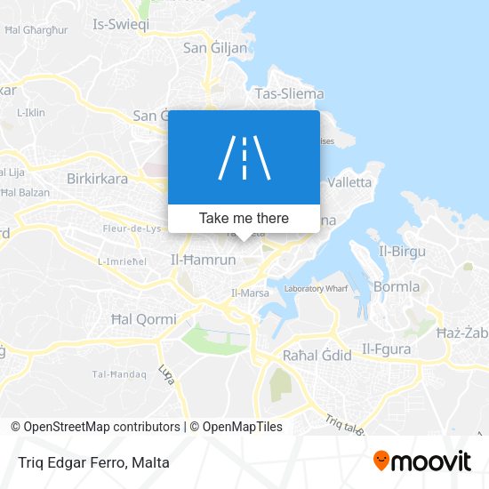 Triq Edgar Ferro map