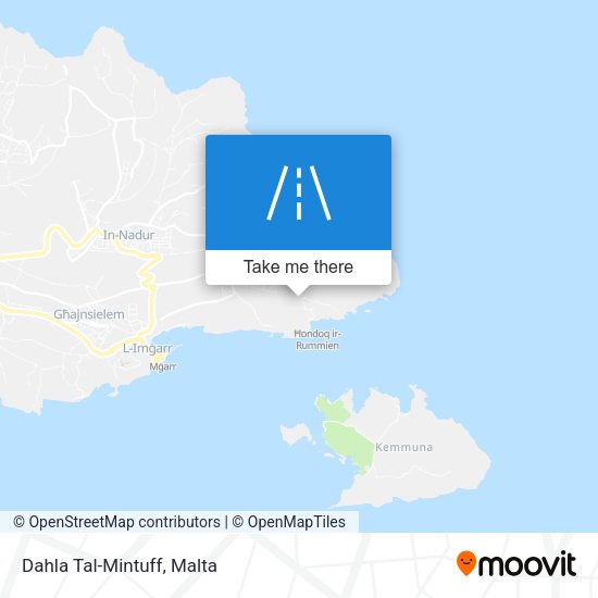 Dahla Tal-Mintuff map