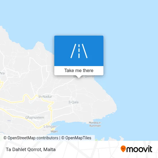 Ta Dahlet Qorrot map