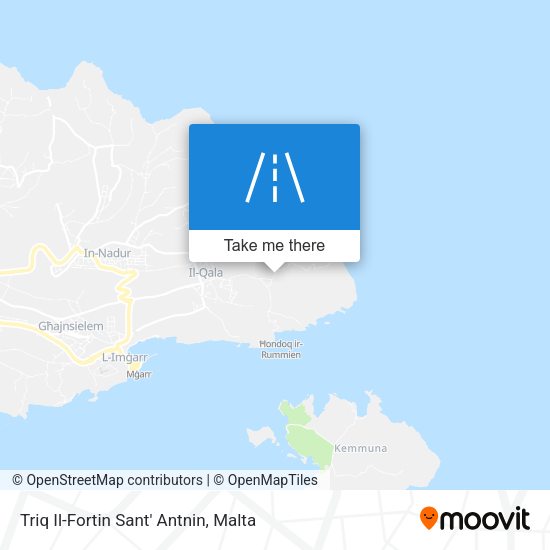 Triq Il-Fortin Sant' Antnin map