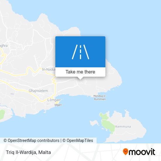 Triq Il-Wardija map