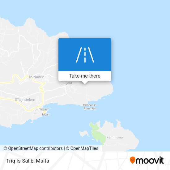 Triq Is-Salib map