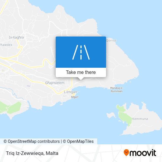 Triq Iz-Zewwieqa map