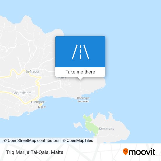 Triq Marija Tal-Qala map