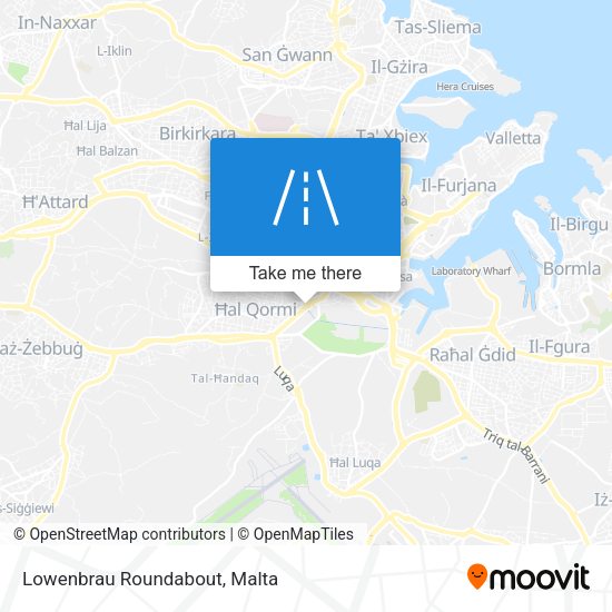 Lowenbrau Roundabout map