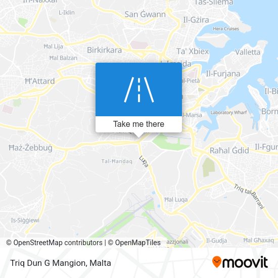 Triq Dun G Mangion map