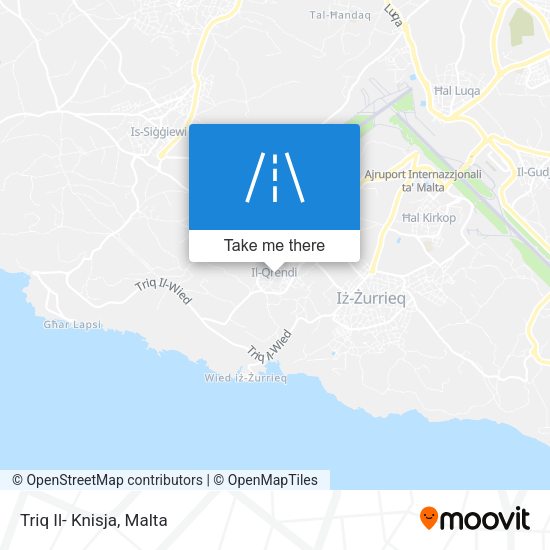 Triq Il- Knisja map