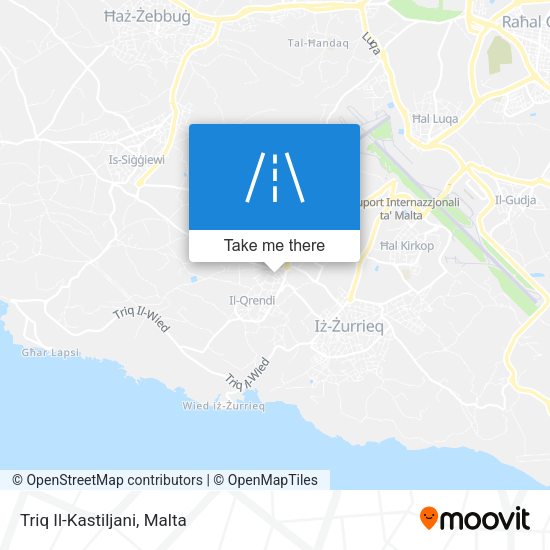 Triq Il-Kastiljani map