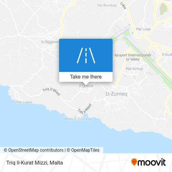 Triq Il-Kurat Mizzi map