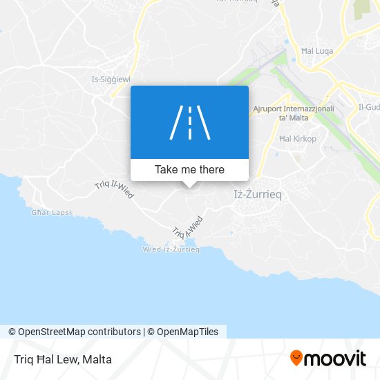 Triq Ħal Lew map