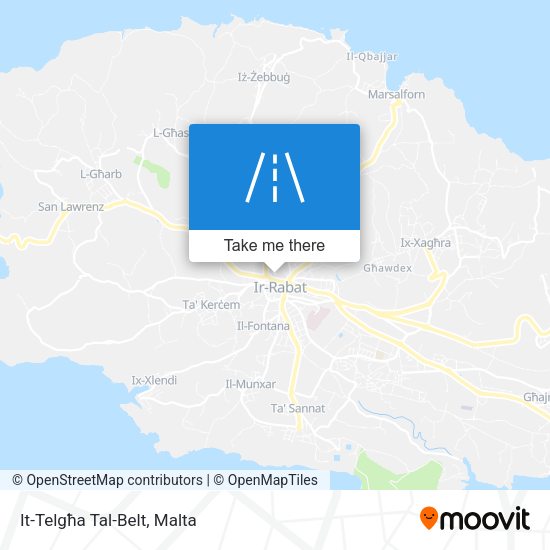 It-Telgħa Tal-Belt map