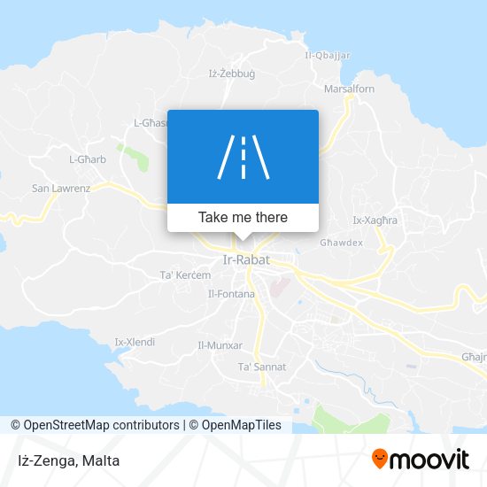 Iż-Zenga map