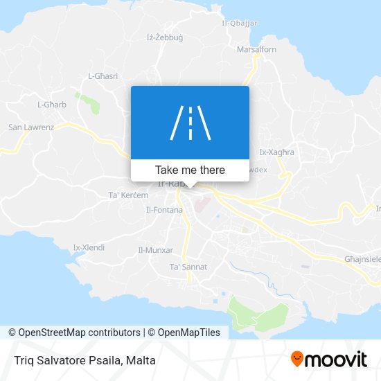 Triq Salvatore Psaila map