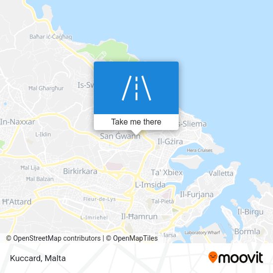 Kuccard map