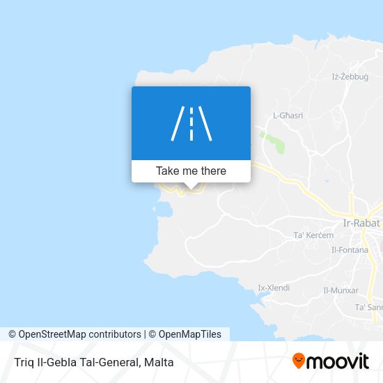 Triq Il-Gebla Tal-General map