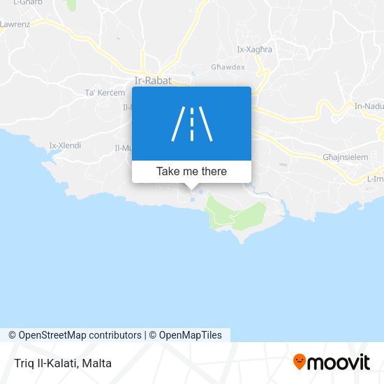 Triq Il-Kalati map
