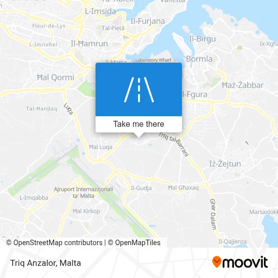 Triq Anzalor map