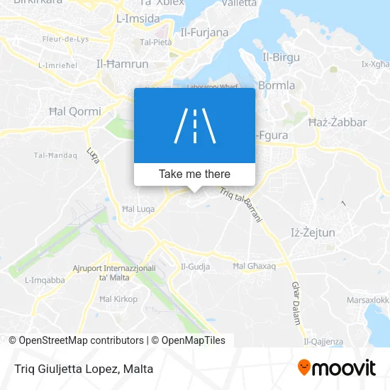 Triq Giuljetta Lopez map