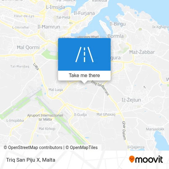 Triq San Piju X map