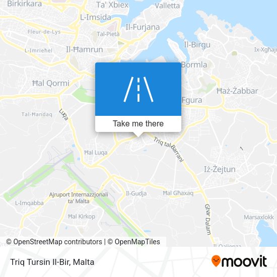 Triq Tursin Il-Bir map