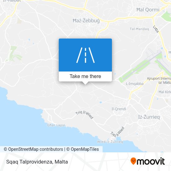 Sqaq Talprovidenza map