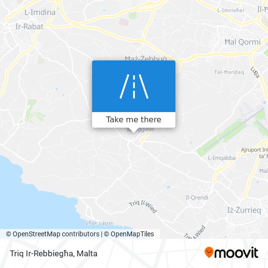 Triq Ir-Rebbiegħa map