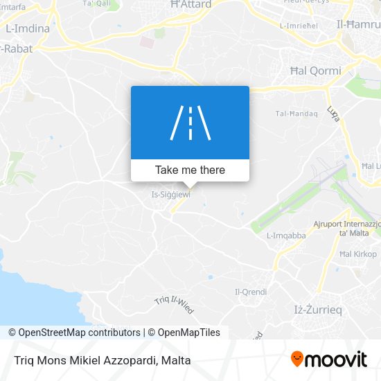 Triq Mons Mikiel Azzopardi map