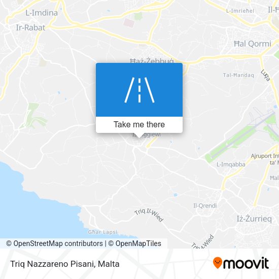 Triq Nazzareno Pisani map