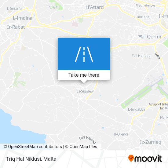 Triq Ħal Niklusi map