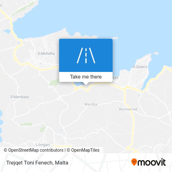 Trejqet Toni Fenech map