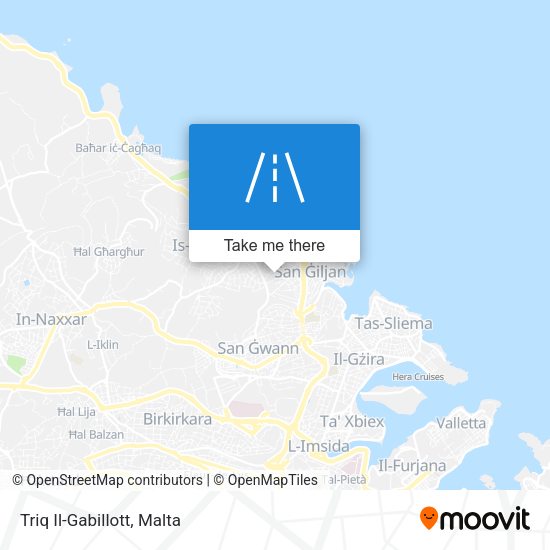 Triq Il-Gabillott map
