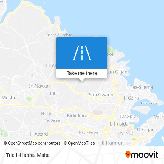 Triq Il-Habba map
