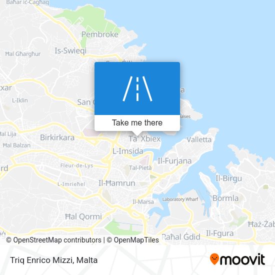 Triq Enrico Mizzi map