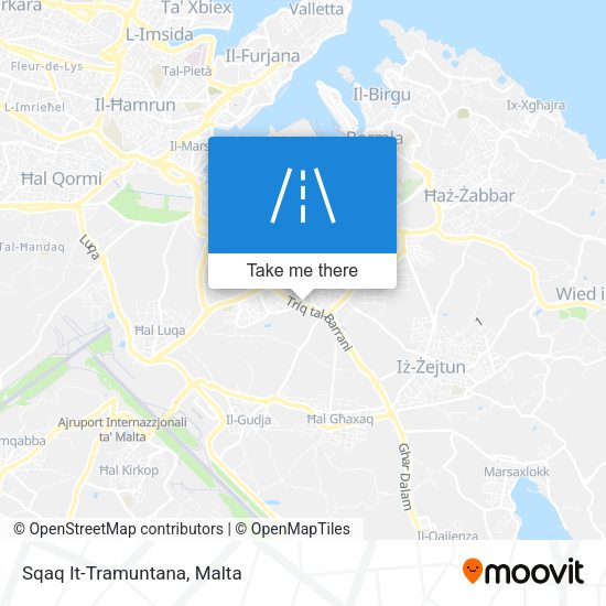 Sqaq It-Tramuntana map