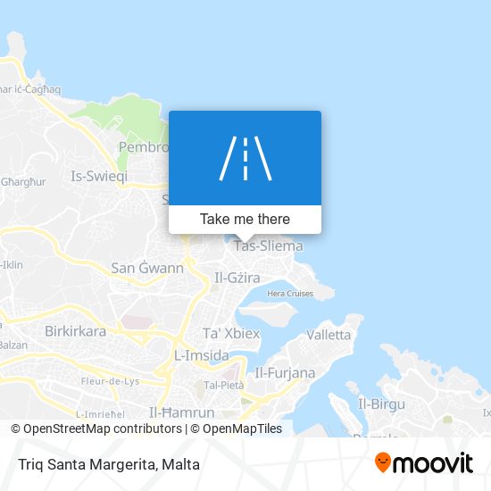 Triq Santa Margerita map