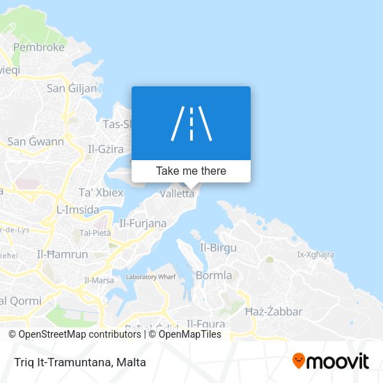 Triq It-Tramuntana map